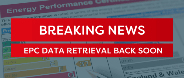 EPC Data Retrieval Back Soon