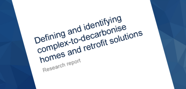 Image to show complex-to-decarbonise homes