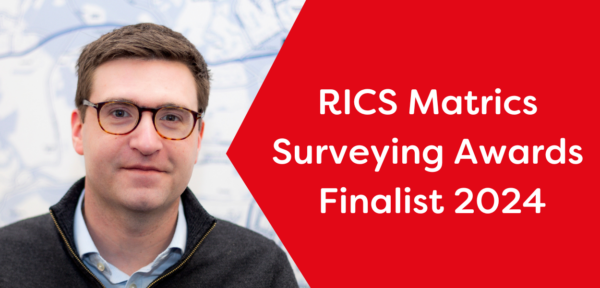 Image shows RICS Award finalist, Tyson Sheppard, alongside the title: My Top 3 Career Highlights.