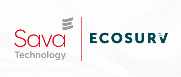 Sava Technology and ECO Surv Lock Up Logo